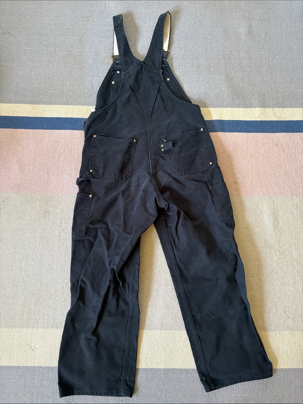 Black Carhartt R01 overalls - Picture 3 of 7
